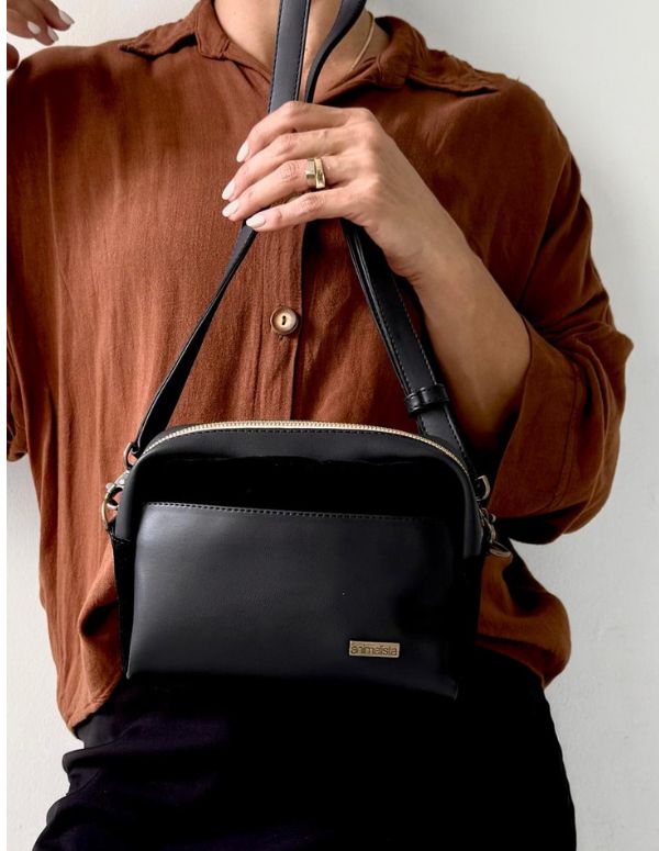 BANDOLERA NEGRO VELVET