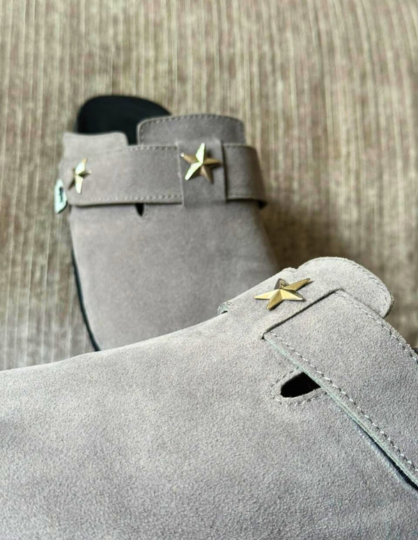 ZUECOS GRIS ESTRELLAS