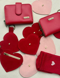CHARM MONEDERO CORAZÓN ROSA
