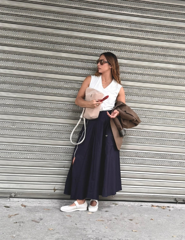 FALDA ROMA AZUL