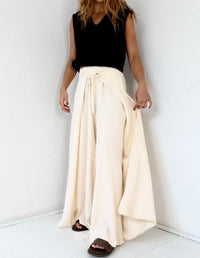 Pantalón Lino Crudo