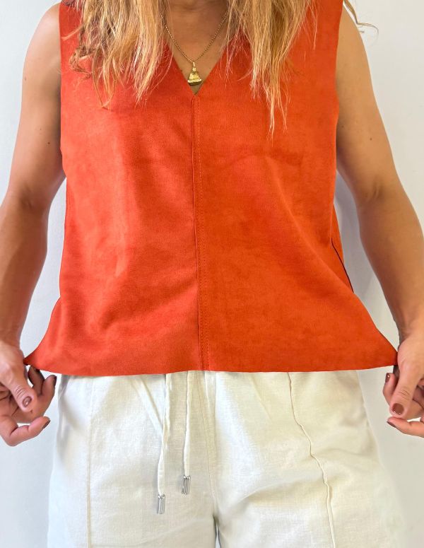 Blusa Rosario Terracota
