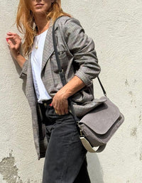 BOLSO MIDI GRIS