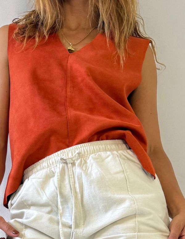 Blusa Rosario Terracota