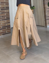 FALDA ROMA BEIGE