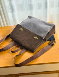 MORRAL BASIC GRIS/CAFÉ