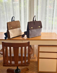 MORRAL BASIC GRIS/CAFÉ
