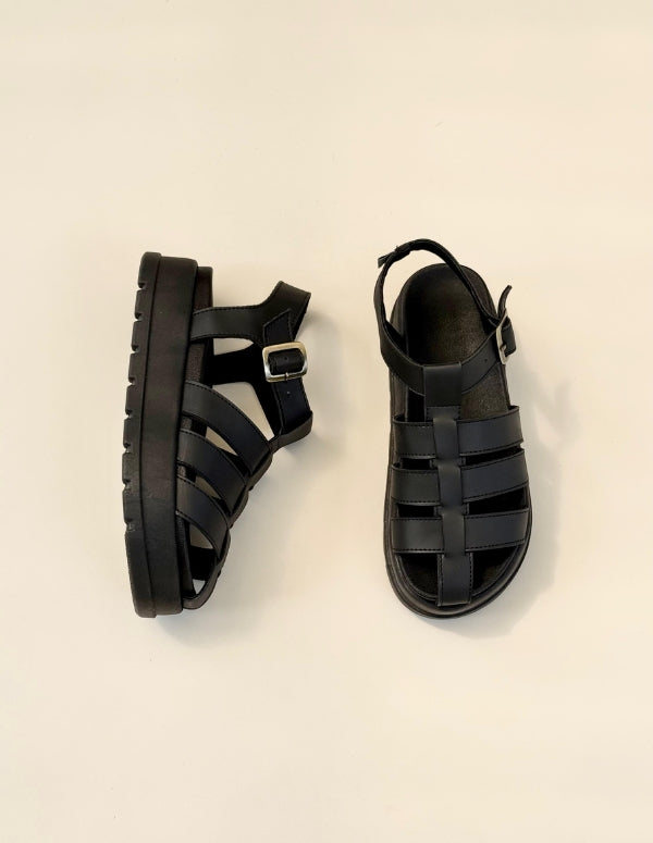 SANDALIAS WILD RUDE NEGRO