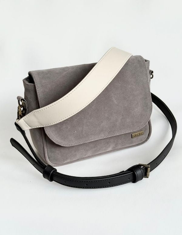 BOLSO MIDI GRIS