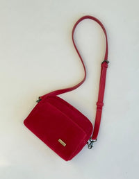 BANDOLERA ROJO VELVET