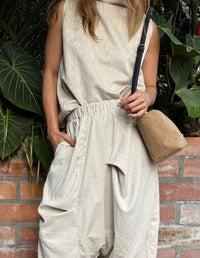 Chaleco Blossom Beige