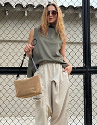 Chaleco Blossom Verde Militar