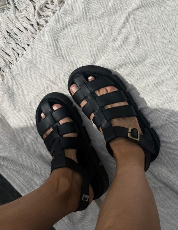 SANDALIAS WILD RUDE NEGRO