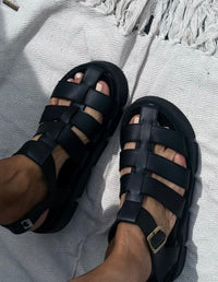 SANDALIAS WILD RUDE NEGRO