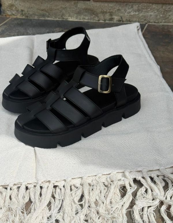 SANDALIAS WILD RUDE NEGRO