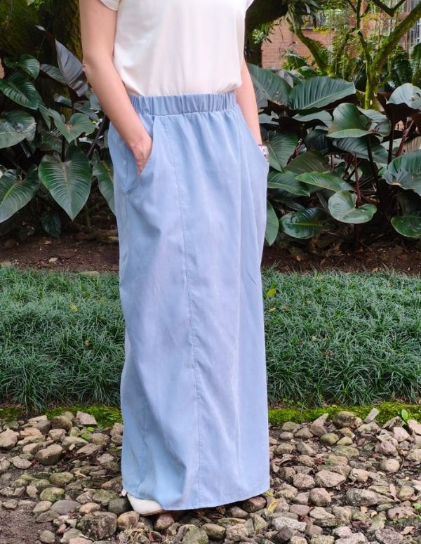Falda Breeze Azul Claro