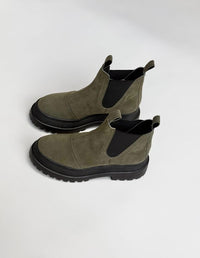 BOTAS SMOOTH VERDE VELVET