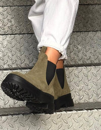 BOTAS SMOOTH VERDE VELVET