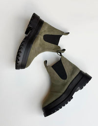 BOTAS SMOOTH VERDE VELVET