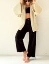 Kimono Alforza Beige