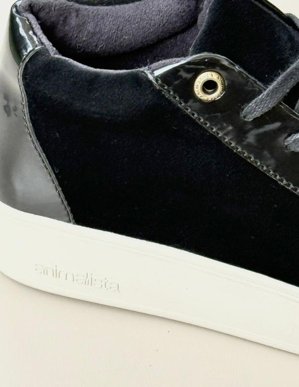 SNEAKERS NEGRO VELVET