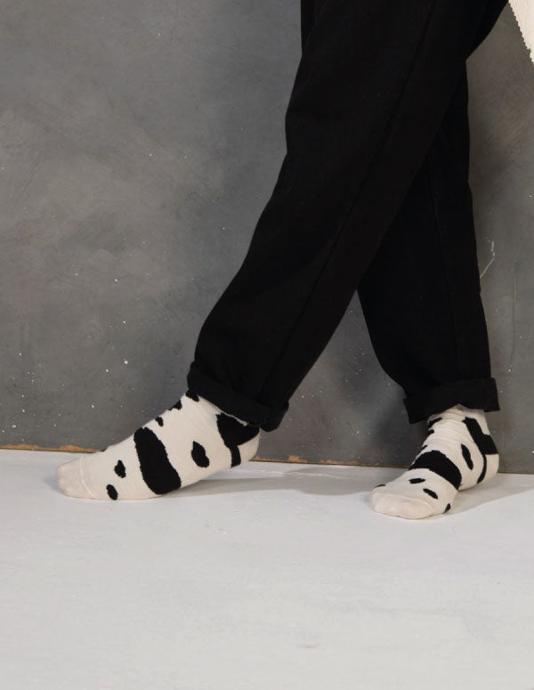 Medias Vaca Negro