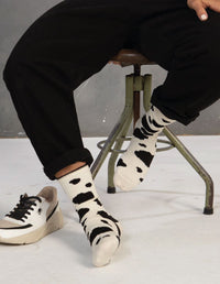 Medias Vaca Negro