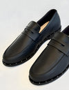 Mocasín Vira Taches Negro