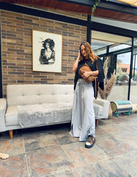 Pantalón Boho gris