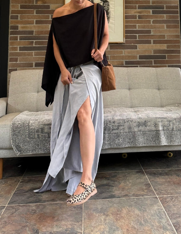 Pantalón Boho gris