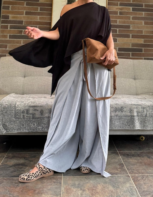 Pantalón Boho gris