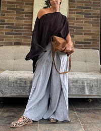 Pantalón Boho gris