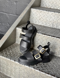 SANDALIAS CHUNKY NEGRO