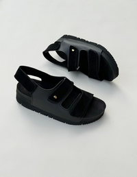 SANDALIAS COMFY NEGRO VELVET