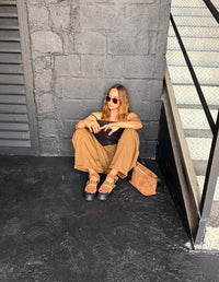 SANDALIAS CHUNKY MIEL