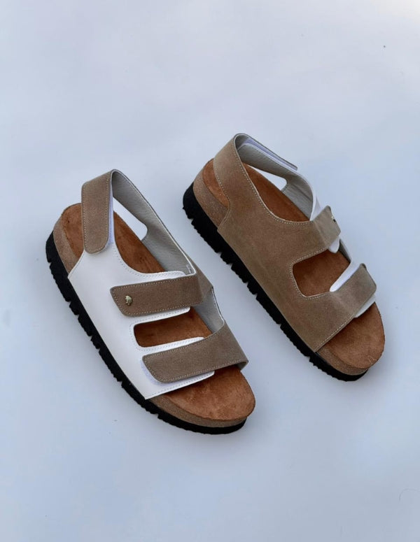 SANDALIAS COMFY BEIGE/LATTE