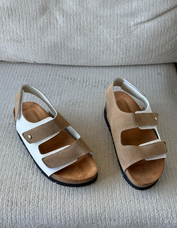 SANDALIAS COMFY BEIGE/LATTE