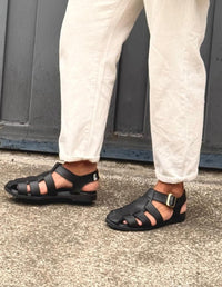 SANDALIAS CRAB NEGRO