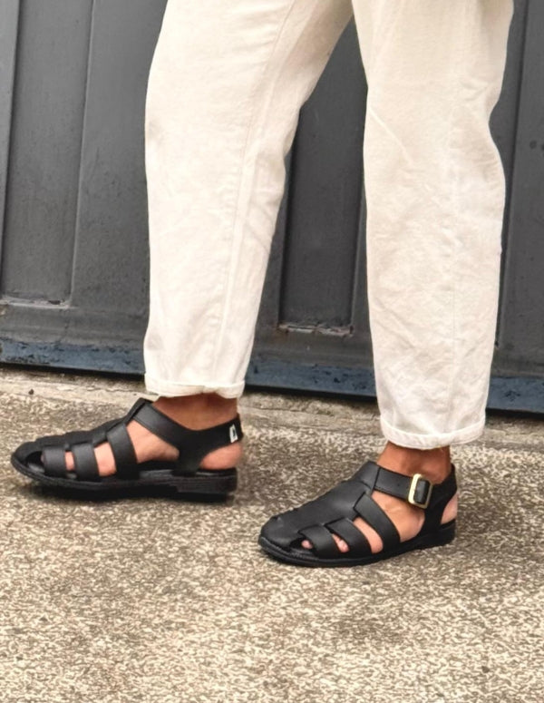SANDALIAS CRAB NEGRO