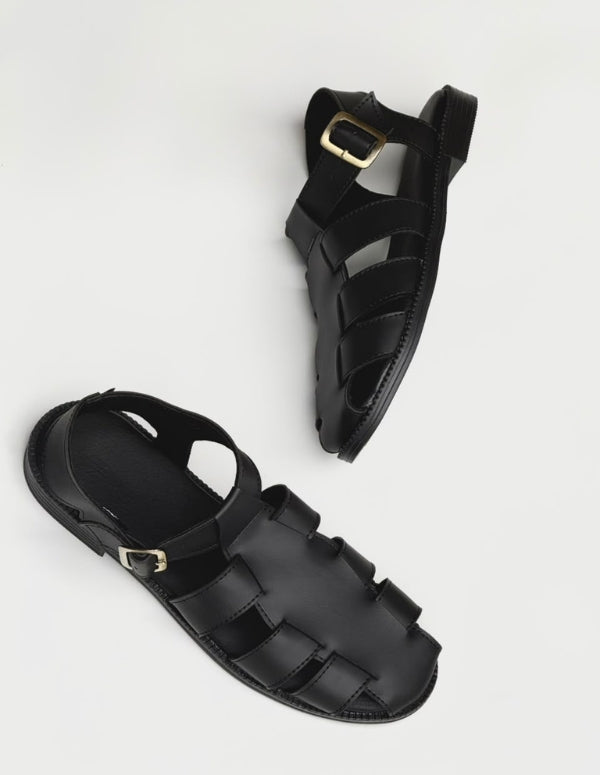 SANDALIAS CRAB NEGRO
