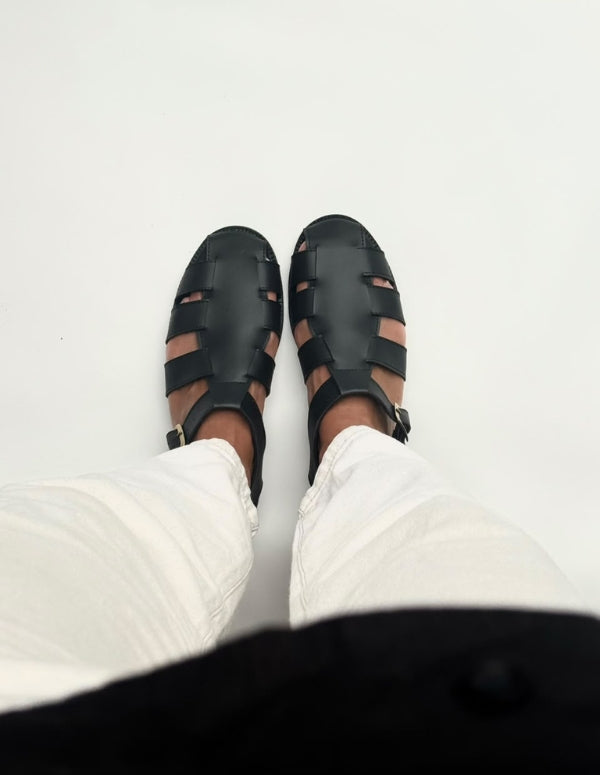 SANDALIAS CRAB NEGRO