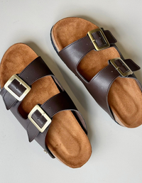 SANDALIAS MAR CAFÉ OSCURO