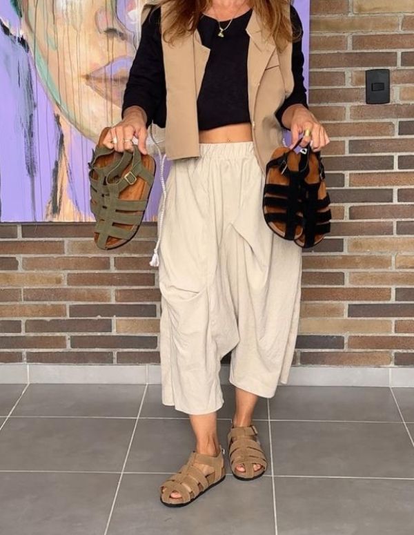 SANDALIAS WILD LATTE