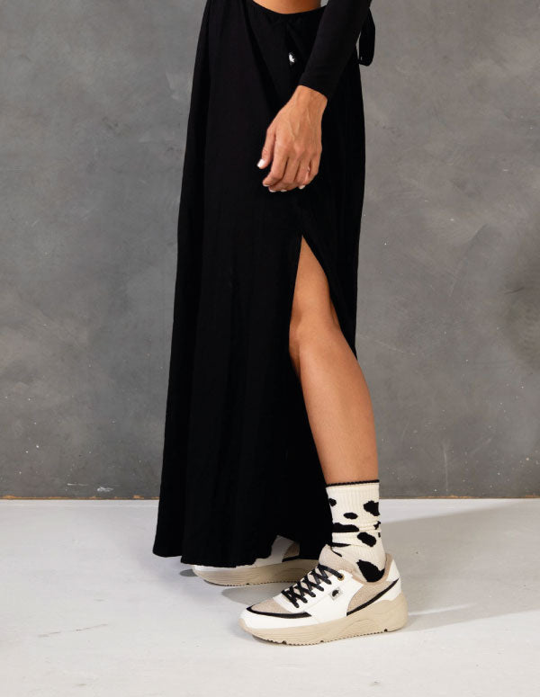 Medias Vaca Negro