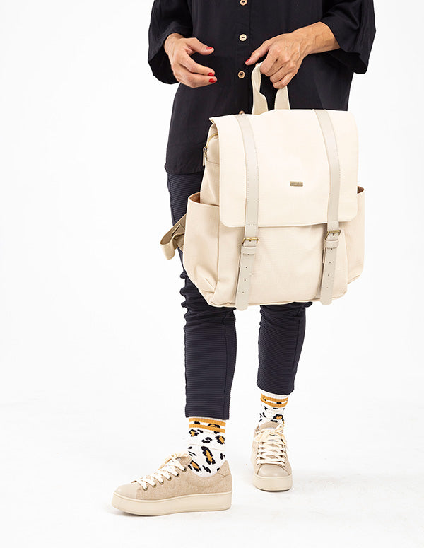 MORRAL WORK  BEIGE/HABANO