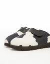 Zuecos Vaca Negro